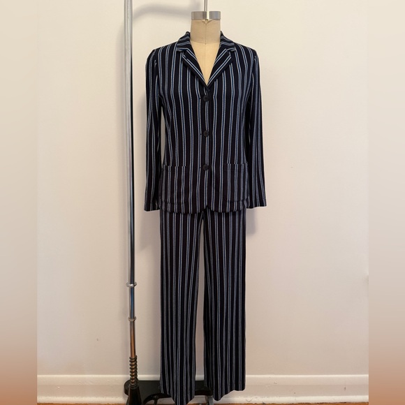 Agnes B. Other - Agnes B. Knit Striped Suit